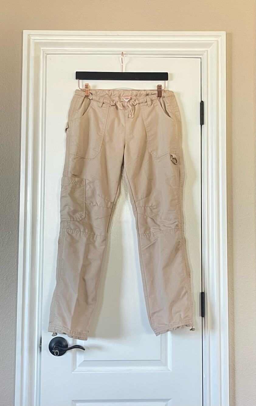 Hey Collection Womens Drawstring Scrub Pants Size Small